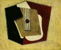 La guitarra 1918 cubismo Pablo Picasso